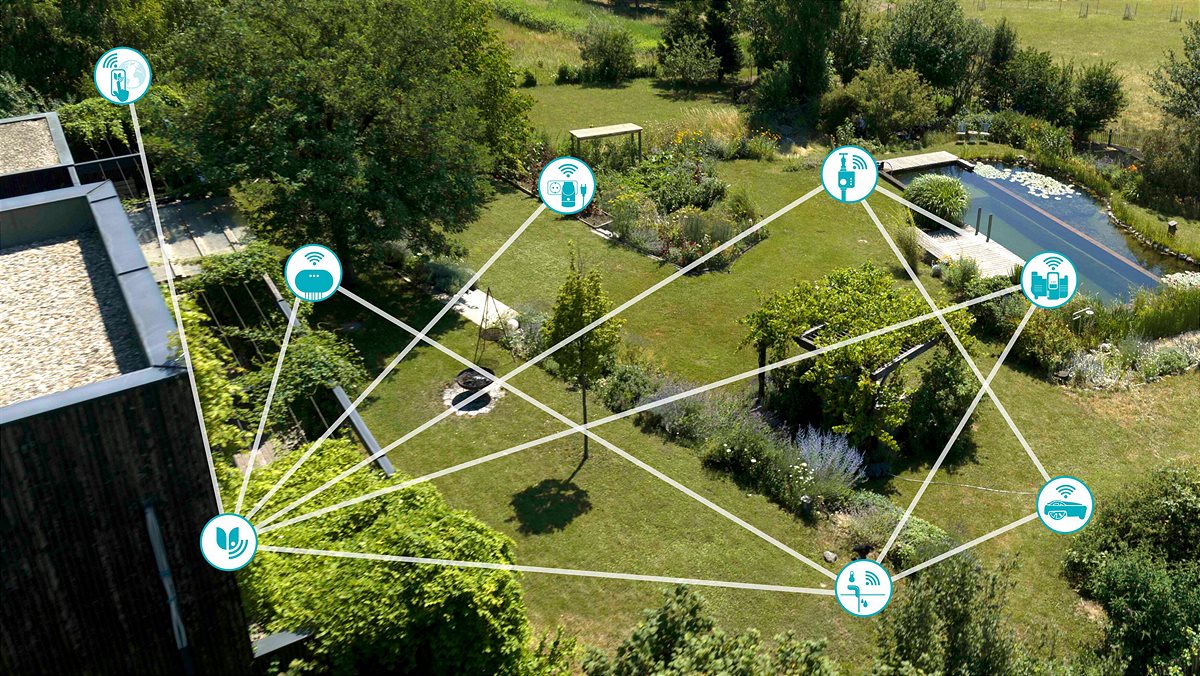 Système arrosage intelligent avec programmateur multi voie