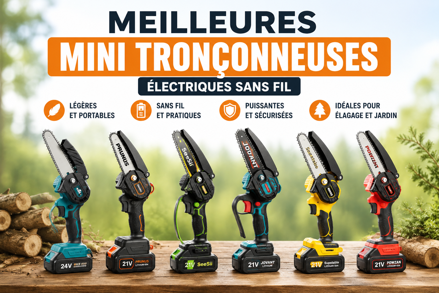 meilleures mini tronçonneuse