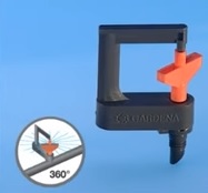 micro asperseur rotatif GARDENA 360 degrés